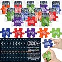 Hollowfly 30 Pcs Employee Appreciation Gifts Bulk Puzzle Piece for Team