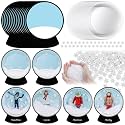 Hollowfly 30 Set Snow Globe Picture Frame DIY Craft Christmas,Routine