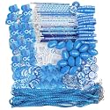 Hollowfly 400 Pcs Als Awareness Items Bulk Blue Ribbon