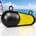 Hollowfly Downrigger Weight Black Coated Oval Fishing Ball