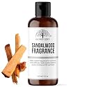 Pure Sandalwood Fragrance Scent – 100ml Water-Soluble Liquid Aroma for Diffusers, Humidifiers &amp; DIY Skincare
