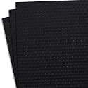 HOLSTEX Thermoform Sheet - (Basketweave Texture) - (.080 Thickness) - (12in x 12in Sheet) - (Armor Black) - (3 Sheets) - for Holster Making, DIY Cosplay, Airsoft Armor