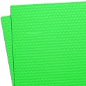 HOLSTEX Thermoform Sheet - (Basketweave Texture) - (.080 Thickness) - (8in x 8in Sheet) - (Zombie Green) - (2 Sheets) - for Holster Making, DIY Cosplay, Airsoft Armor