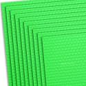 HOLSTEX Thermoform Sheet - (Basketweave Texture) - (.080 Thickness) - (8in x 12in Sheet) - (Zombie Green) - (10 Sheets) - for Holster Making, DIY Cosplay, Airsoft Armor