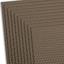 HOLSTEX Thermoform Sheet - (Basketweave Texture) - (.080 Thickness) - (8in x 12in Sheet) - (Killer Coyote) - (10 Sheets) - for Holster Making, DIY Cosplay, Airsoft Armor