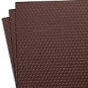 HOLSTEX Thermoform Sheet - (Basketweave Texture) - (.080 Thickness) - (12in x 24in Sheet) - (Brown) - (3 Sheets) - for Holster Making, DIY Cosplay, Airsoft Armor