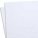 HOLSTEX Thermoform Sheet - (Basketweave Texture) - (.085 Thickness) - (8in x 8in Sheet) - (Blizzard White) - (2 Sheets) - for Holster Making, DIY Cosplay, Airsoft Armor