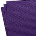 HOLSTEX Thermoform Sheet - (Basketweave Texture) - (.093 Thickness) - (12in x 12in Sheet) - (Purple Haze) - (3 Sheets) - for Holster Making, DIY Cosplay, Airsoft Armor