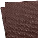 HOLSTEX Thermoform Sheet - (Basketweave Texture) - (.093 Thickness) - (8in x 12in Sheet) - (Brown) - (2 Sheets) - for Holster Making, DIY Cosplay, Airsoft Armor