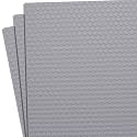 HOLSTEX Thermoform Sheet - (Basketweave Texture) - (.093 Thickness) - (12in x 24in Sheet) - (Battleship Gray) - (3 Sheets) - for Holster Making, DIY Cosplay, Airsoft Armor