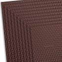 HOLSTEX Thermoform Sheet - (Basketweave Texture) - (.093 Thickness) - (8in x 8in Sheet) - (Brown) - (10 Sheets) - for Holster Making, DIY Cosplay, Airsoft Armor