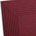 HOLSTEX Thermoform Sheet - (Basketweave Texture) - (.093 Thickness) - (8in x 8in Sheet) - (Blood Red) - (10 Sheets) - for Holster Making, DIY Cosplay, Airsoft Armor