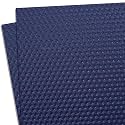 HOLSTEX Thermoform Sheet - (Basketweave Texture) - (.093 Thickness) - (8in x 8in Sheet) - (Police Blue) - (2 Sheets) - for Holster Making, DIY Cosplay, Airsoft Armor
