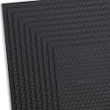 HOLSTEX Thermoform Sheet - (Basketweave Texture) - (.093 Thickness) - (8in x 12in Sheet) - (Storm Gray) - (10 Sheets) - for Holster Making, DIY Cosplay, Airsoft Armor