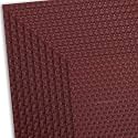 HOLSTEX Thermoform Sheet - (Basketweave Texture) - (.093 Thickness) - (12in x 24in Sheet) - (Chestnut) - (10 Sheets) - for Holster Making, DIY Cosplay, Airsoft Armor