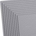 HOLSTEX Thermoform Sheet - (Basketweave Texture) - (.125 Thickness) - (12in x 24in Sheet) - (Battleship Gray) - (10 Sheets) - for Holster Making, DIY Cosplay, Airsoft Armor