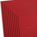 HOLSTEX Thermoform Sheet - (Basketweave Texture) - (.125 Thickness) - (8in x 8in Sheet) - (E.M.T. Red) - (10 Sheets) - for Holster Making, DIY Cosplay, Airsoft Armor