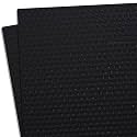 HOLSTEX Thermoform Sheet - (Basketweave Texture) - (.125 Thickness) - (8in x 8in Sheet) - (Armor Black) - (2 Sheets) - for Holster Making, DIY Cosplay, Airsoft Armor