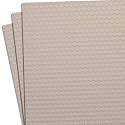 HOLSTEX Thermoform Sheet - (Basketweave Texture) - (.125 Thickness) - (12in x 12in Sheet) - (Desert Tan) - (3 Sheets) - for Holster Making, DIY Cosplay, Airsoft Armor