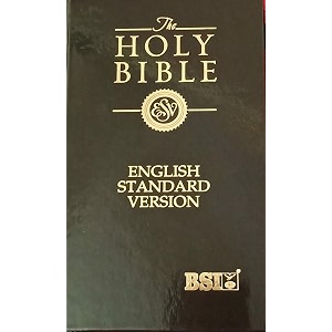 the holy bible esv version classic look regular print containing old and new testament
