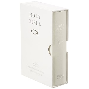 holy bible king james version kjv white pocket gift edition