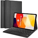 HOM Tri Fold Wireless Bluetooth Keyboard with Trackpad/Touchpad Tablet Cover Case for Redmi Pad SE 11 inch Tablet
