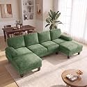 Homall 10534 U-Shaped Sectional Couches Sofa Couch