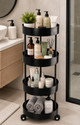 HOMANTA 4 Tier Multipurpose Storage Trolley with