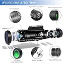 80 X 100 Outdoor Portable Monocular Telescope for Watching Hunting Camping Travel Scenery Outdoor, Camping, Sighting | 15.0 x 5.2 x 4.2 cm | Black