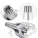 Homaxa Manual Nose Ear Hair Trimmer (No Batteries Required)- Portable Stainless Steel Nose Hair Remover for Men & Women/Professional Manual Washing Vibrissa Razor Nasal Shaver