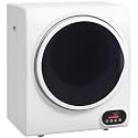 HOMCOM Portable Clothes Dryer Intelligent Drying 1.5 cu.ft Front Load White