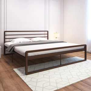 homdec leo metal king bed 205 cm x 190 cm 673 ft x 623 ft
