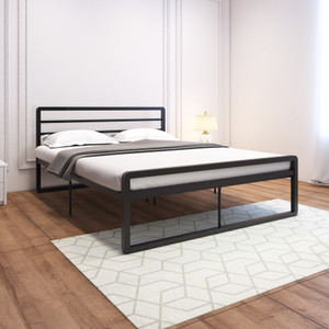 homdec leo metal queen bed 200 cm x 160 cm 656 ft x 525 ft