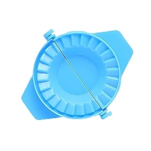 home amp kitchen plastic dough press set gujiya maker gujia mould homemade stuffed karanji mold sacha machine cutter perfect for dumpling calzone ravioli festival gunjiya maker