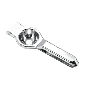 home amp kitchen tools set appliances set for home stainless steel pakkad potato masher lemon squeezer chimta and egg whisk kitchen tool silver -set of 5 pieces utensils set tools