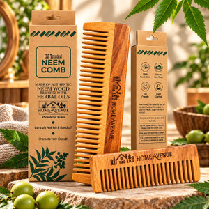 The Home Avenue Neem Wood Hair Comb