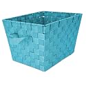Home Basics Non-Woven Strap BIN Blue MED, Medium
