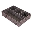 Home Basics PB45372 Woven Organizer, Brown