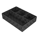 Home Basics Woven Organizer, Black