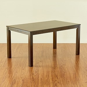 home centre montoya 6-seater dining table - brown