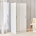 Home Centre | Helios Alton | Engineered Wood | 2 Door Sliding Wardrobes | White | 1 Year Warranty