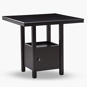 home centre montoya 4 seater high dining table set with swivel chair