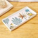 Home Centre Nova Townsquare Ceramic Printed Tray