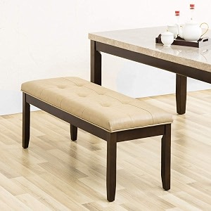 home centre oxville small bench brown