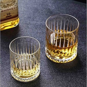 old fashioned luxury whiskey glass set of 2 different shape brandy glass crystal bourbon rocks glasses perfect barware mocktail scotch cocktail rum vodka liquor beer glasses star2-h