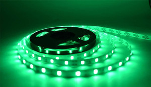 home delight 275 leds 5 m green steady strip rice lights