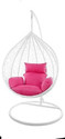 Home Delight Swing Chair with Stand And Cushion For Adult Iron Hammock (Pink, DIY(Do-It-Yourself))