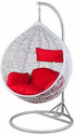 Home Delight Swing Chair with Stand And Cushion For Adult Iron Hammock (Red, DIY(Do-It-Yourself))
