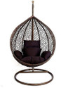 Home Delight Swing Chair with Stand And Cushion For Adult Iron Hammock (Brown, DIY(Do-It-Yourself))