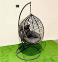 Home Delight Swing Chair with Stand And Cushion For Adult Iron Hammock (Brown, Grey, DIY(Do-It-Yourself))